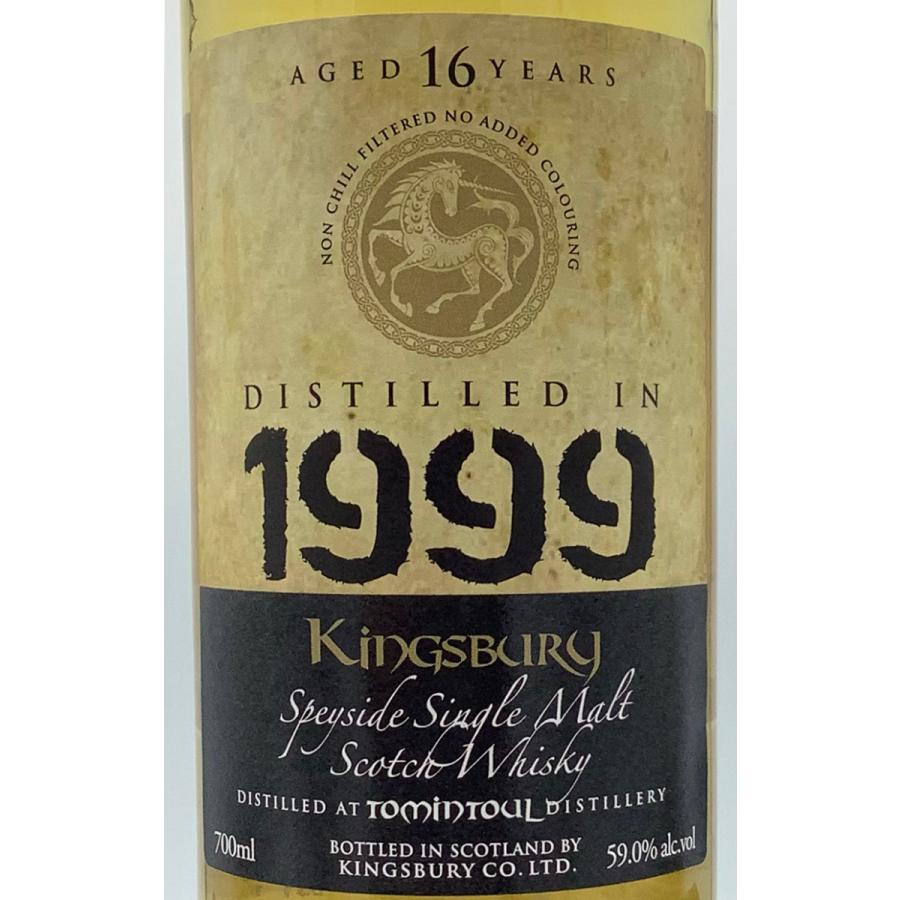 キングスバリー　トミントール16年(1999)　700ml,59.0％ :kb-tomintoul16y-1999:OLD CASTLES - 通販  - Yahoo!ショッピング