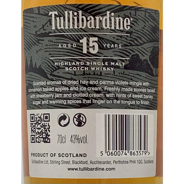 タリバーディン15年・正規 70cl,43% : OLD CASTLES - 通販 - Yahoo