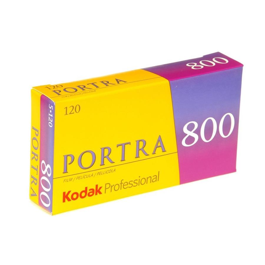 商品販売 Kodak カラーネガティブフィルム プロフェッショナル用 ポートラ800 120 5本パック 8127946