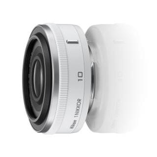 Nikon 単焦点レンズ 1 NIKKOR 10mm f/2.8 ホワイト ニコンCX
