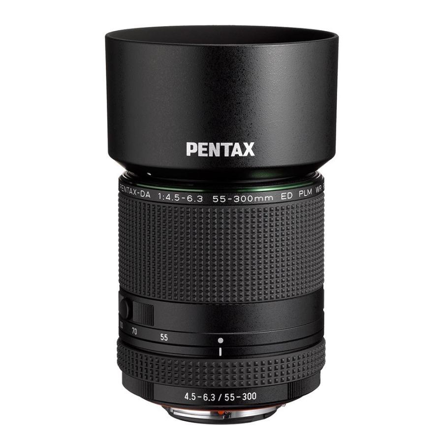 クーオンライン PENTAX 望遠ズームレンズ HD PENTAX-DA55-300mmF4.5-6.3ED PLM WR RE Kマウント APS-Cサイズ 21277