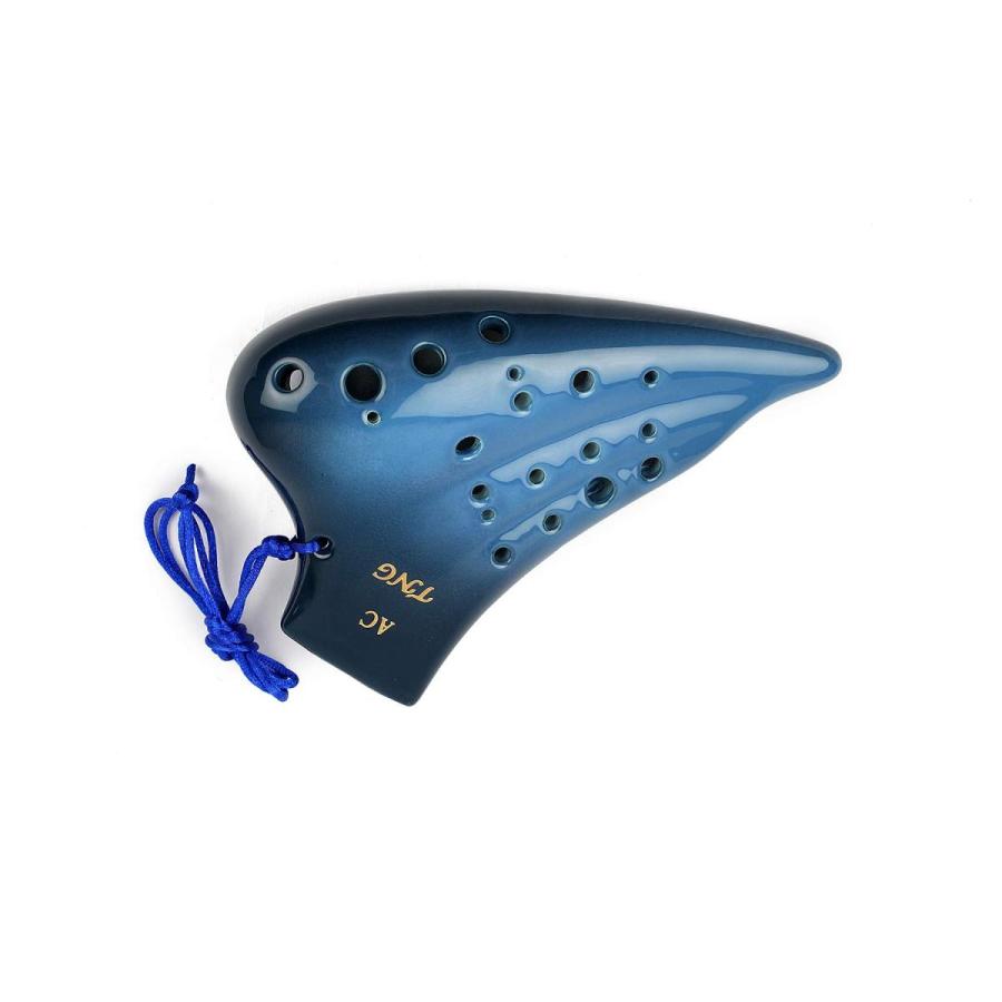 TNG 複数管 アルト C管 釉色 三管 トリプル オカリナ 陶笛 管吹奏 楽器