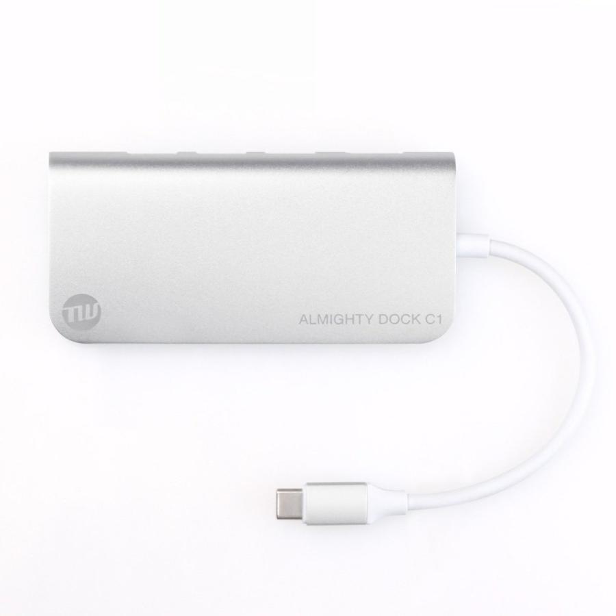 TUNEWEAR ALMIGHTY DOCK C1 マルチUSB-Cハブ (Ethernetポート