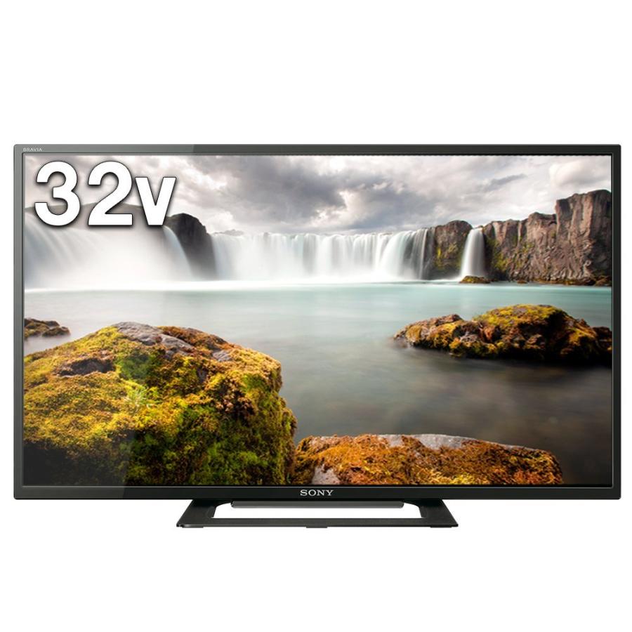 ソニー SONY 32V型 ハイビジョン 液晶テレビ ブラビア (2017年モデル) 外付けHDD裏番組録画対応 KJ-32W500E