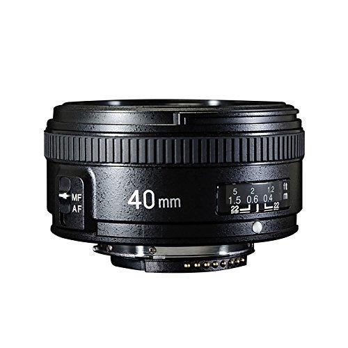 YONGNUO YN40mm F2.8N 単焦点レンズ ニコン Fマウント フルサイズ対応 非球面レンズ使用 標準レンズ 