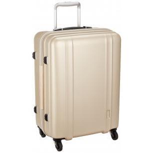 [シフレ] ジッパーハードスーツケース 超軽量 ゼログラ ZEROGRA ZER2088 56cm 保証付 60L 56cm 2.9kg ZER2088-56 マットゴールド マットゴールド