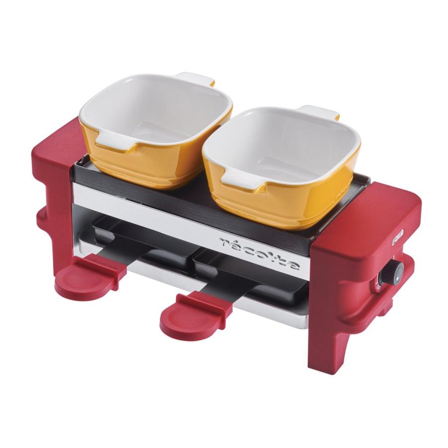 レコルト ラクレット＆フォンデュメーカー メルト [レッド] recolte Raclette and Fondue Maker Melt [RRF-1]