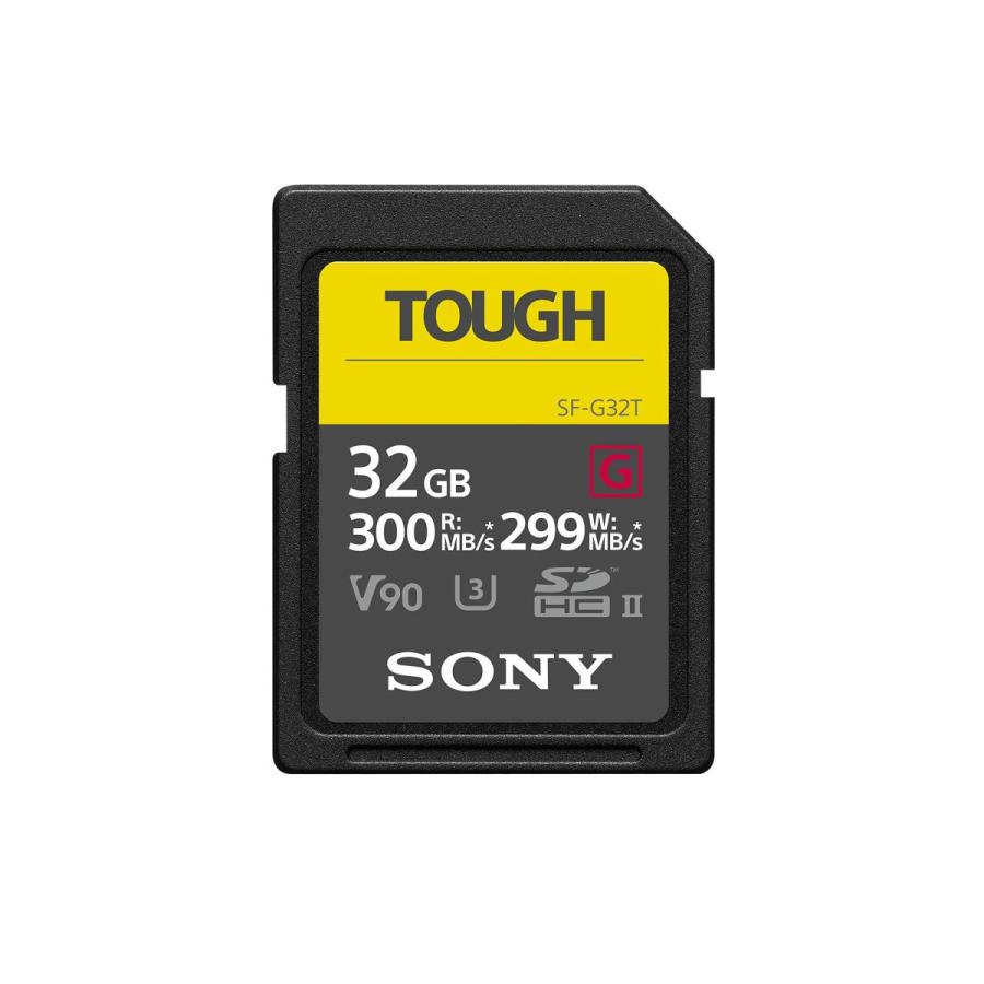 【お買い得！】 ソニー 32GB UHS-II Tough G-Series SDカード (R300/W299)