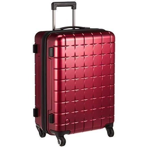 [プロテカ] スーツケース 日本製 360Tメタリック キャスターストッパー付 保証付 45L 55 cm 3.7kg レッド