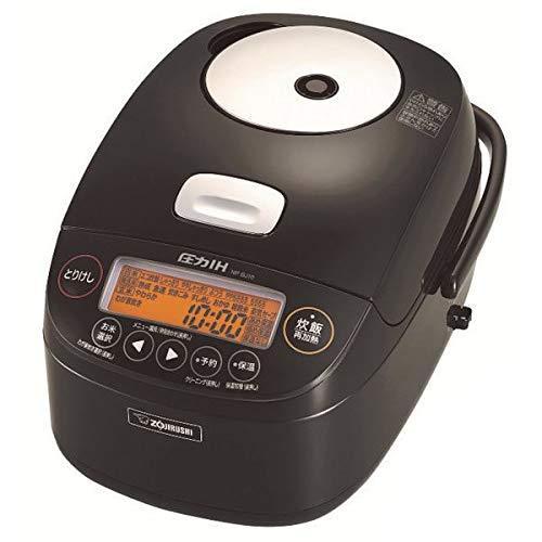 象印 圧力IH炊飯ジャー(5.5合炊き) ブラック ZOJIRUSHI 極め炊き NP-BJ10-BA