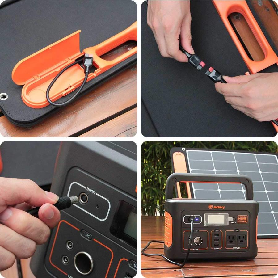 Jackery SolarSaga 100 ソーラーパネル 100W ソーラーチャージャー【DC