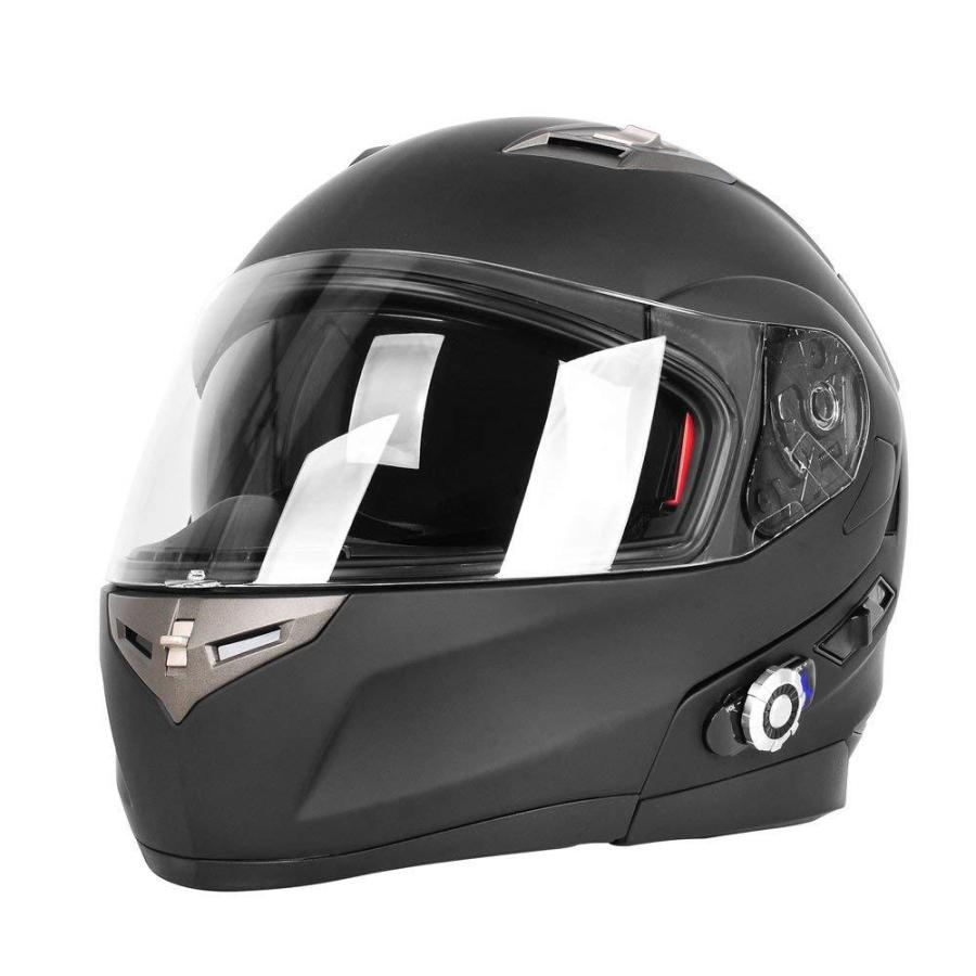 ブルートゥース付きバイクヘルメット FreedConn フリップアップ