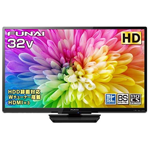 ヤマダ電機 フナイ 32V型 液晶テレビ ハイビジョン ダブルチューナー 