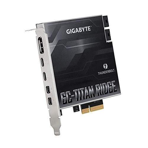 【超激レア】 GIGABYTE GC-TITAN RIDGE 2.0 Thunderbolt3 拡張カード Intel Z490/H470チップセット搭載マザーボード用 IO2535 【M2133023238】(12173円)