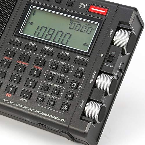 EnergyPower [日本語説明書付] 短波ラジオ TECSUN PL-990 LSB/USB 同期