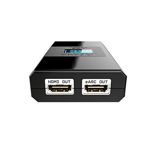 HDFury eARC対応HDMI音声分離器・eARCアダプター 4K HDR 最大