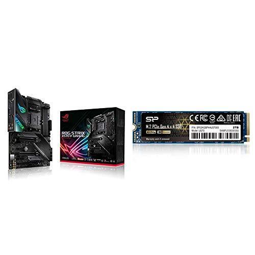 ASUS AMD ROG STRIX X570-F GAMING +シリコンパワー SSD PCIe Gen 4.0×4 2TB