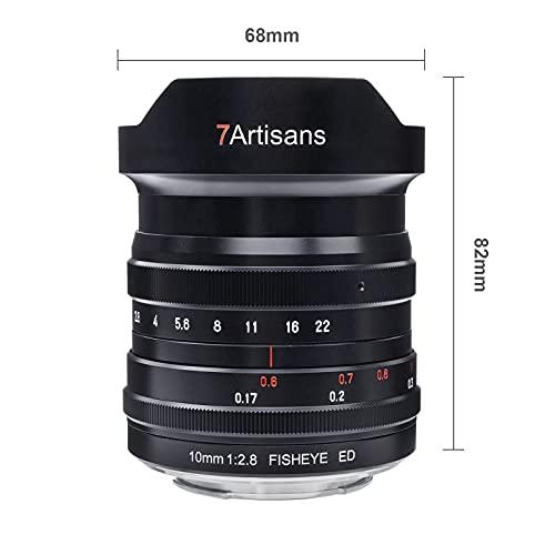 7artisans 10mm F2.8 超広角魚眼レンズ 178°画角 フルフレームミラー