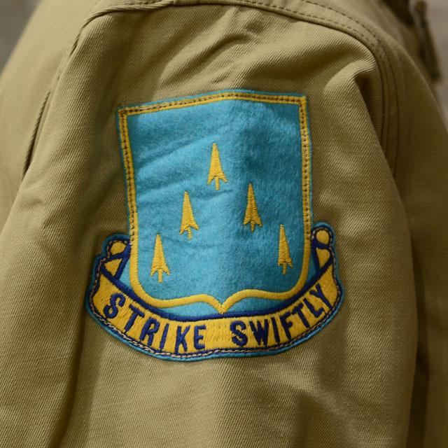 「超メルカリ市」 FREEWHEELERS フリーホイーラーズ ミリタリージャケット タンカースジャケット 70th TANK BATTALION COMPANY C ミリタリー・チノクロス ウールメルトン カーキ 【L1010710820】(36300円)