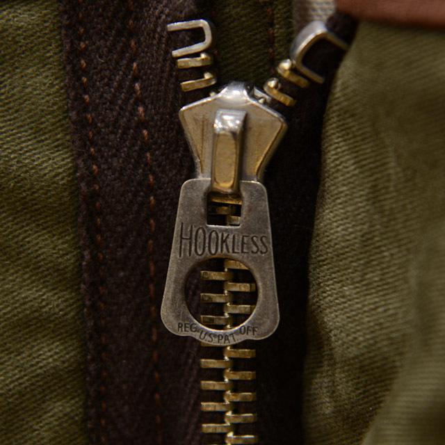 ［即日発送］ FREEWHEELERS フリーホイーラーズ ウインター・フライング・トラウザーズ TAILDRAGGER ヘビーウエイト・モールスキン ダーク・オリーブ 【KUE1010710507】(36300円)