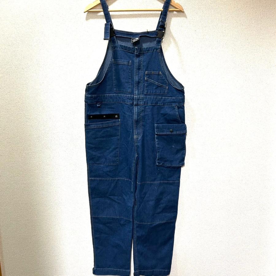 w^)b FieldCore フィールドコア サロペット つなぎ ワークマン デニム