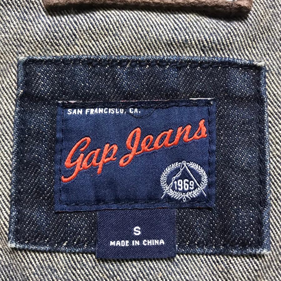 w^)b gap jeans ギャップジーンズ デニムジャケット 1969 ジップアップ