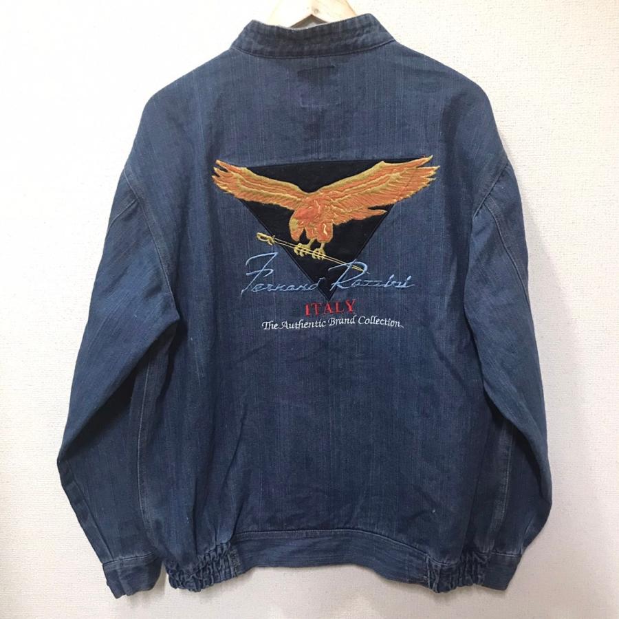 w^)b FERNAND RAZZINI デニムジャケット 80s 90s ヴィンテージ ジップ 