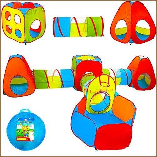 オープニング大放出セール Playz Ball Pit Play Tent And Tunnels For Kids Gift For Toddler Boys Girls Best Birthday Gift For 1 2 3 4 5 Year Old Pop Up Baby Play T