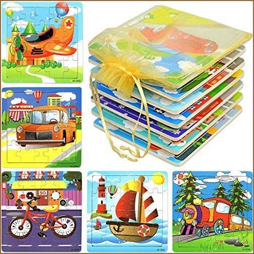 超激安 Wooden Jigsaw Puzzles For Toddlers 2 4 Years Old Popular Bulk Party Favors Among Children 12 Pack With Individual Storage Tray Organza B B07bf4h23t オールドツリー 通販 Yahoo ショッピング 注目ブランド Www Htsstlucia Org