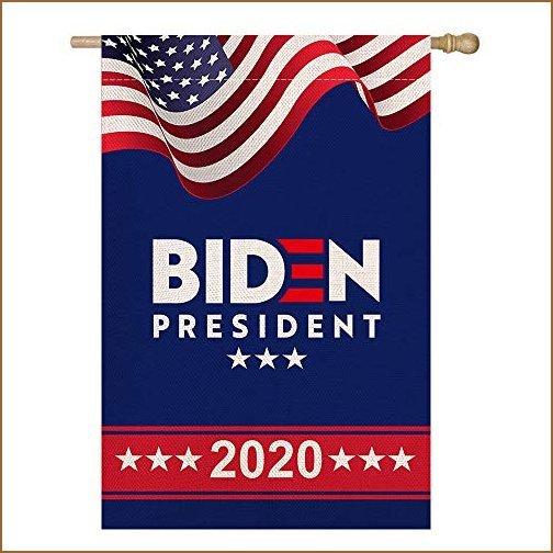 Web限定 Shmbada American President Biden Burlap House Flag Double Sided Premium Fabric Us Election Patriotic Outdoor Decorative Large Flags F 楽天カード分割 Www Tiniciti Com