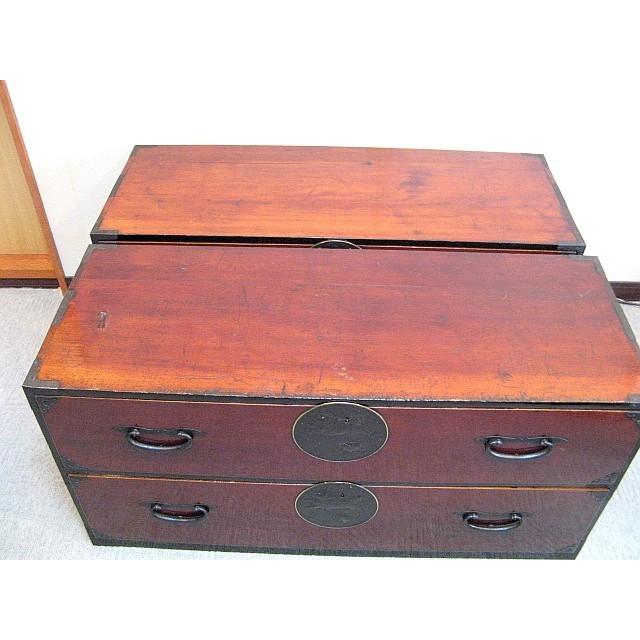 【中古品/USED】 獅子の丸金具欅二本松箪笥 [6-853] 【JS2577477310】(92571円)