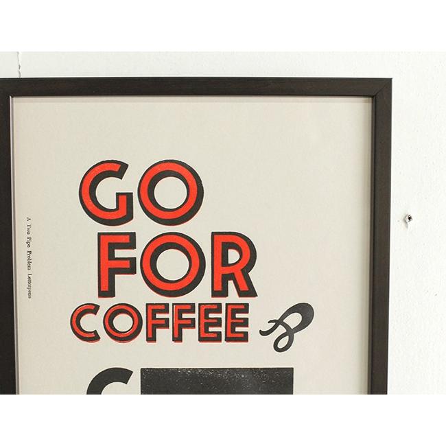コレクション A TWO PIPE PROBLEM LETTERPRESS A TWO PIPE PROBLEM LETTERPRESS /GO FOR COFFEE Sサイズ : O.L.D