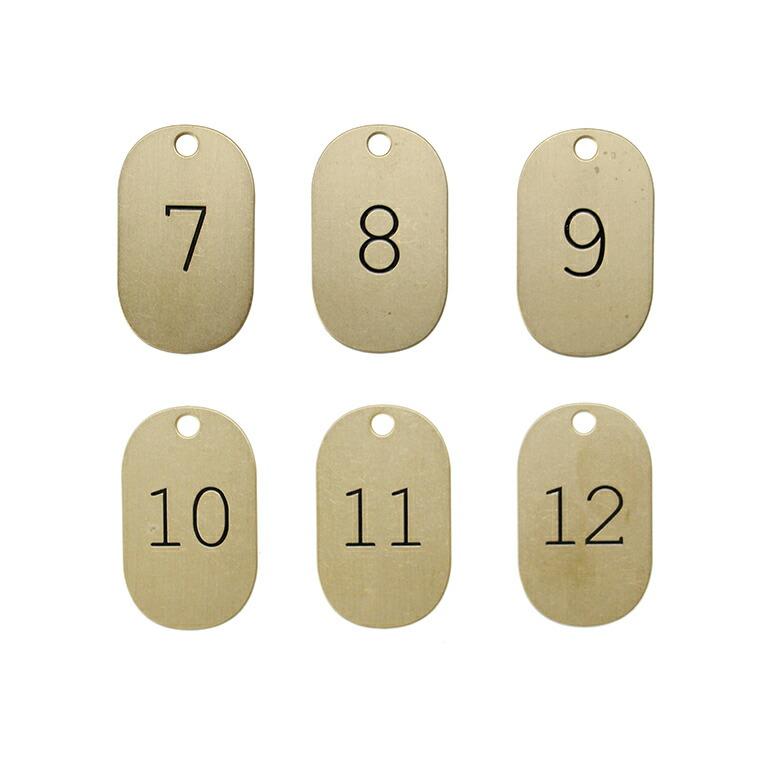Lunar Calendar Plate Key Tag “Brass×Black”ルナーカレンダープレートキータグ "ブラス×ブラック" |  | 03