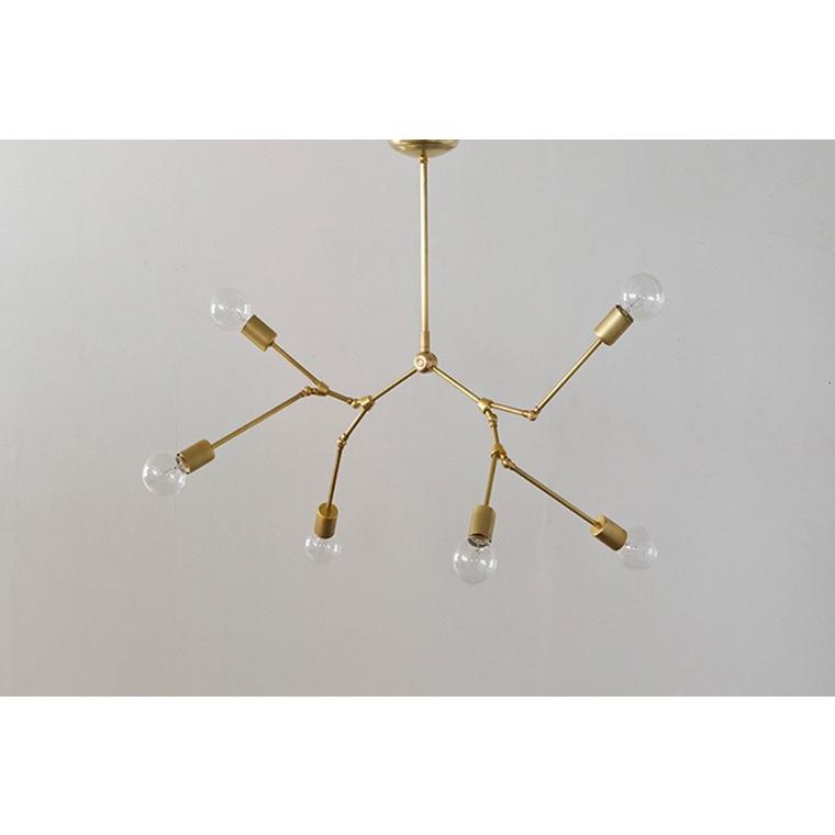 アクメファニチャーソリッドブラスランプ ACME Furniture（アクメファニチャー） SOLID BRASS LAMP 6ARM