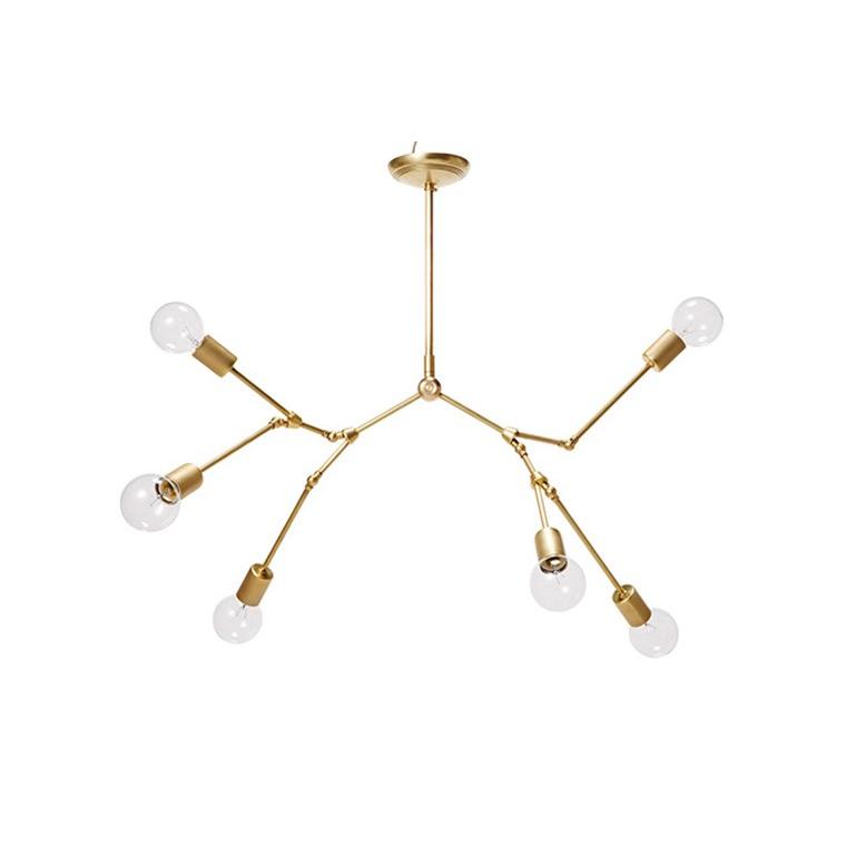 ACME Furniture（アクメファニチャー） SOLID BRASS LAMP 6ARM