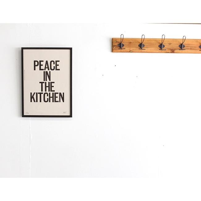 A TWO PIPE PROBLEM LETTERPRESS  PEACE IN THE KITCHEN Lサイズ 再入荷 |  | 01
