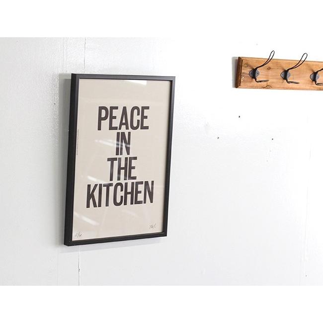 A TWO PIPE PROBLEM LETTERPRESS  PEACE IN THE KITCHEN Lサイズ 再入荷｜old｜03