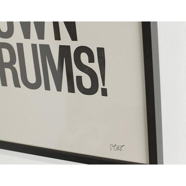 A TWO PIPE PROBLEM LETTERPRESS 　MUST HAVE OWN DRUMS Lサイズ |  | 05