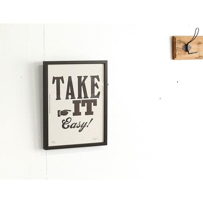 A TWO PIPE PROBLEM 活版 印刷 レタープレス A TWO PIPE PROBLEM LETTERPRESS TAKE IT EASY Sサイズ : O.L.D