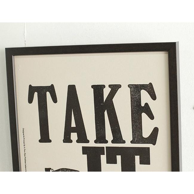 A TWO PIPE PROBLEM LETTERPRESS TAKE IT EASY Sサイズ : O.L.D - 通販