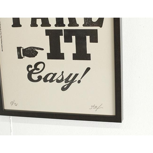 コレクション A TWO PIPE PROBLEM LETTERPRESS A TWO PIPE PROBLEM LETTERPRESS DISAPPEAR POSTER Mサイズ