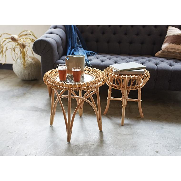 KIBIROI キビロイ TORTA トルタ KT-01 サイドテーブル ラタン家具