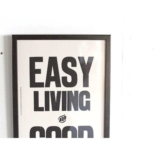 A TWO PIPE PROBLEM LETTERPRESS EASY LIVING Mサイズ 再入荷 : O.L.D