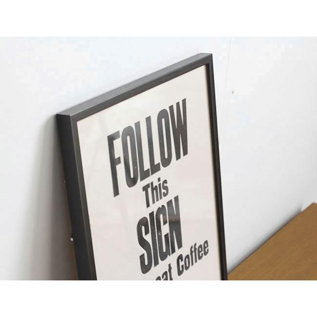 A TWO PIPE PROBLEM LETTERPRESS FOLLOW THIS SIGN Lサイズ