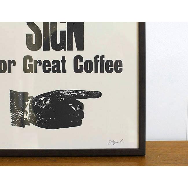 コレクション A TWO PIPE PROBLEM LETTERPRESS A TWO PIPE PROBLEM LETTERPRESS FOLLOW THIS SIGN Lサイズ