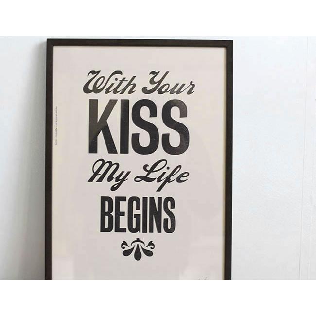 A TWO PIPE PROBLEM LETTERPRESS / WITH YOUR KISS MY LIFE Lサイズ