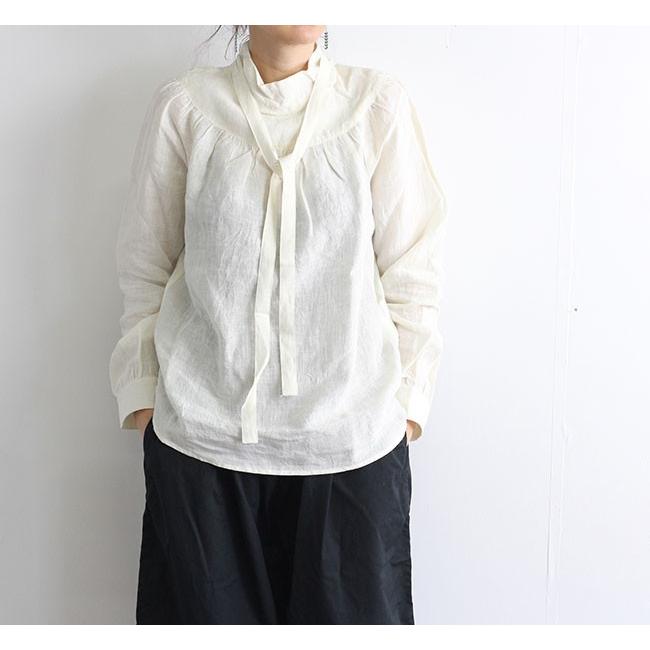 Vlas Blomme ヴラスブラム Kl Heritage 60ムラ染め ボウタイ付きヴィクトリアンブラウス O L D 通販 Yahoo ショッピング