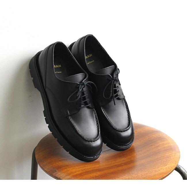 KLEMAN（クレマン） FRODAN Uチップシューズ BLACK : O.L.D - 通販