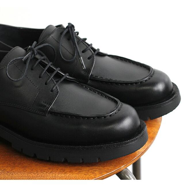 KLEMAN（クレマン） FRODAN Uチップシューズ BLACK : O.L.D - 通販