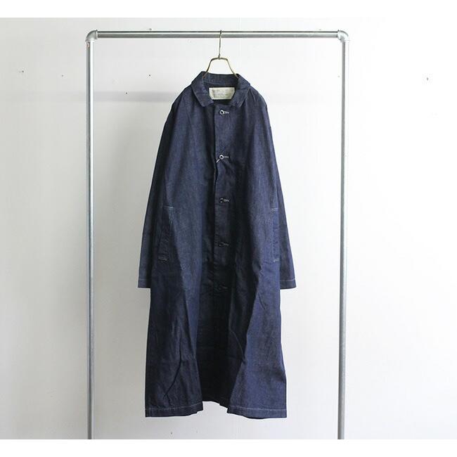 HARVESTY ハーベスティ DENIM OVER COAT デニムオーバーコート A32101｜old